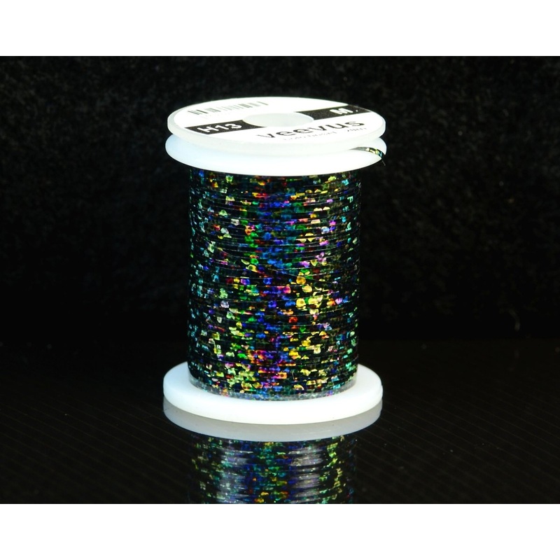 Veevus Holographic Tinsel Medium Black