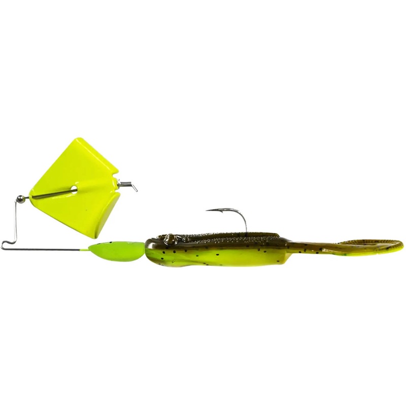 Big Bite Baits Tour Toad Buzzbait Black Blade/Black Toad 1/4 oz