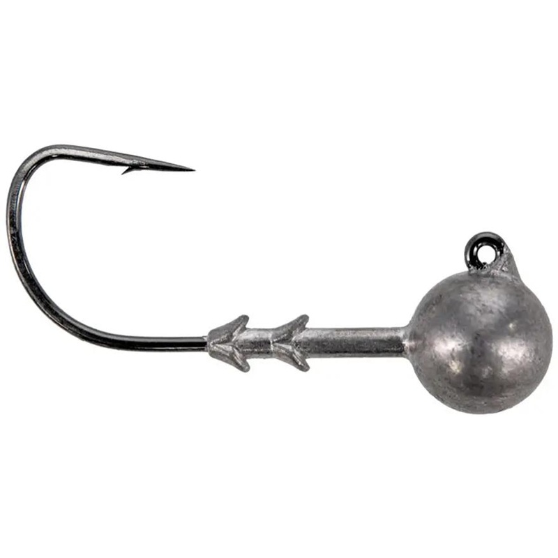 Buckeye Lures G-Stroll Jighead – 3 Pack Unpainted 3/16 oz – 2/0 hook – 3 pack