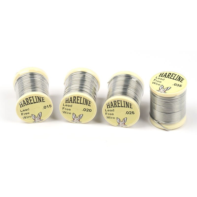 Hareline Lead Free Round Wire 0.015