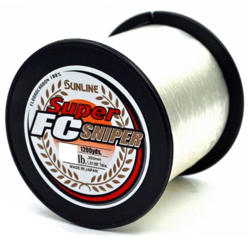 Sunline Super FC Sniper Fluorocarbon Line 1200 yd 5 Pound