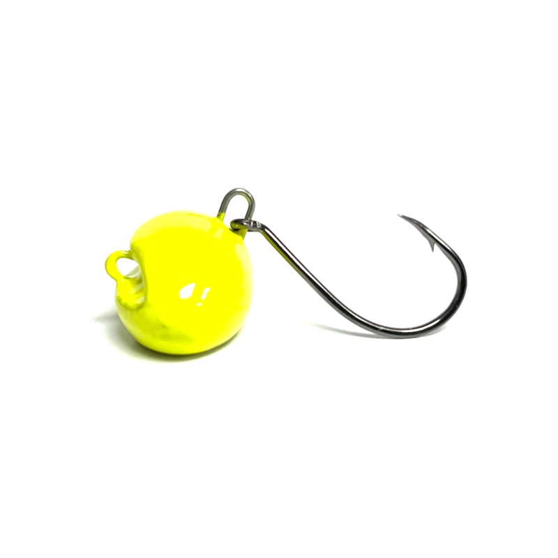 Yellow Chartreuse Sheepshead Jigs 1/4oz 1/0 (Octopus Hooks)