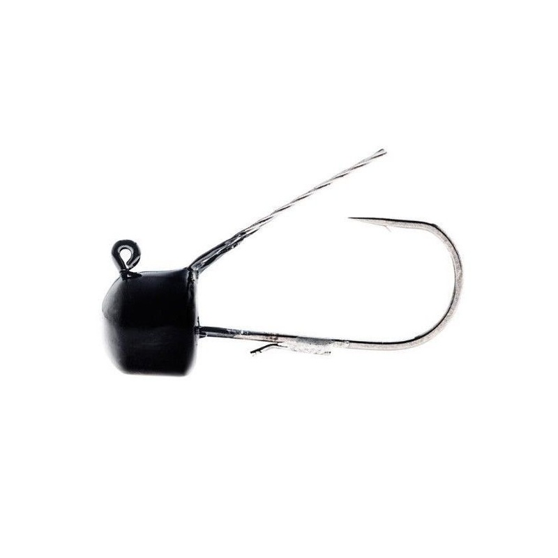 Z-Man Finesse ShroomZ Weedless Jigheads 1/10 oz – Black