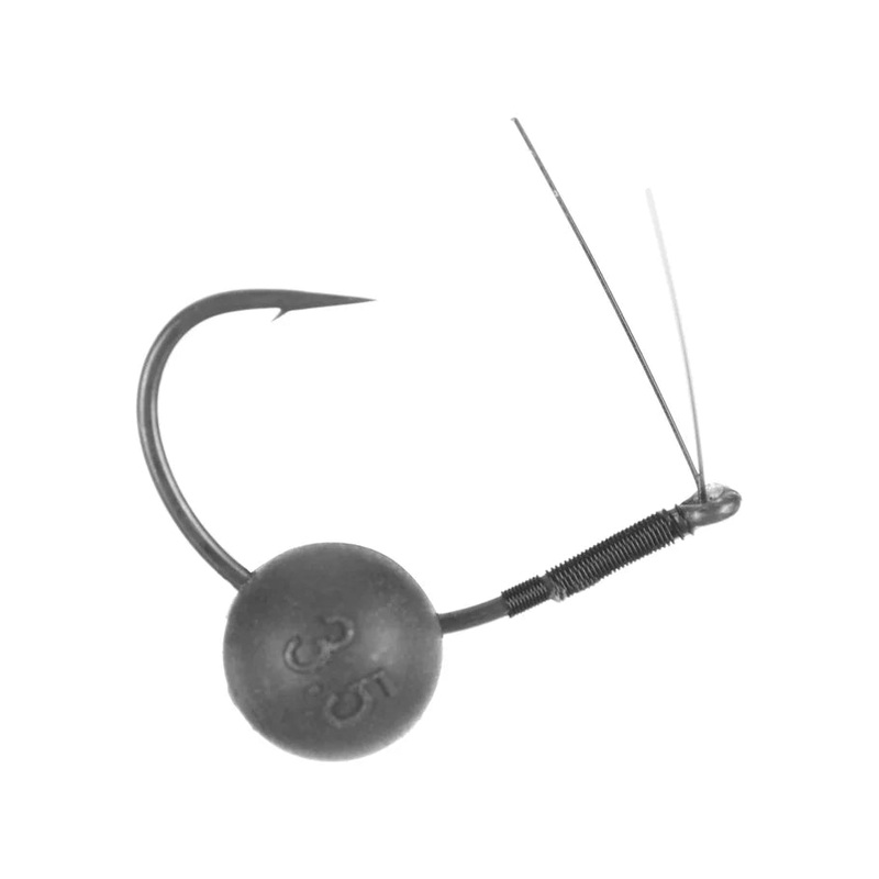 Zappu Zero Inchi Wacky Plus Weedless Weighted Hook 3pk 1/8oz