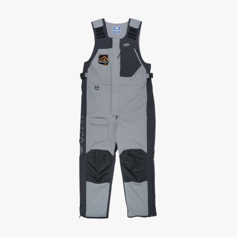 AFTCO COPPERSTATE TACKLE BRANDED HYDRONAUT BIB Gun Metal Medium