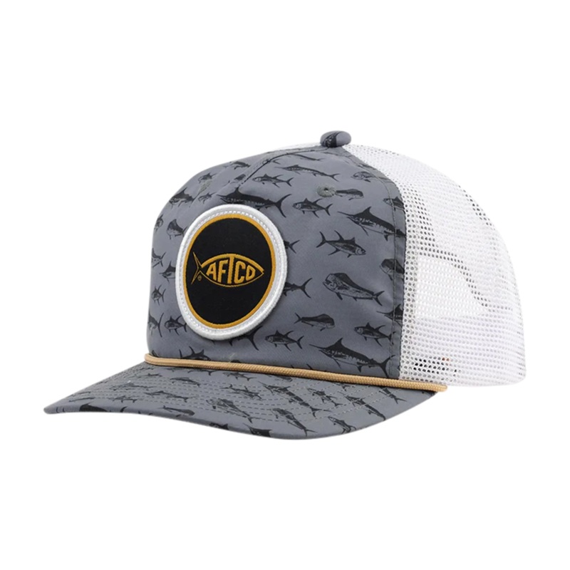 Big 3 Trucker Hat Charcoal