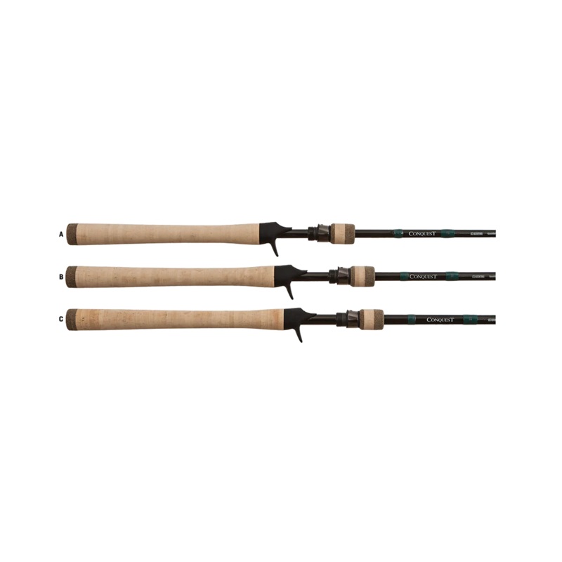 Conquest 903C Mag Bass Rod 7’6″ H F