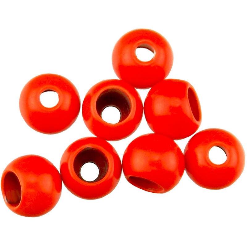 Hareline Hot Beads Hot Orange 2mm