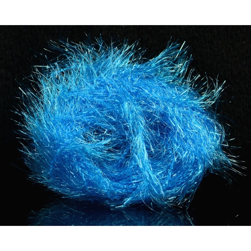 Hareline Krystal Hackle Medium Black