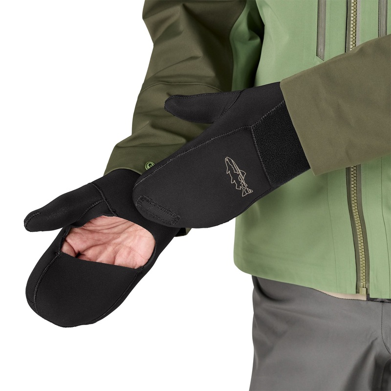 Patagonia Homepool Mitt Gloves – New for 2024 Black / BLK S