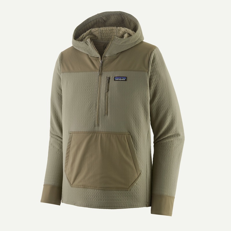 Patagonia M’s R2 TechFace Pullover River Rock Green XS