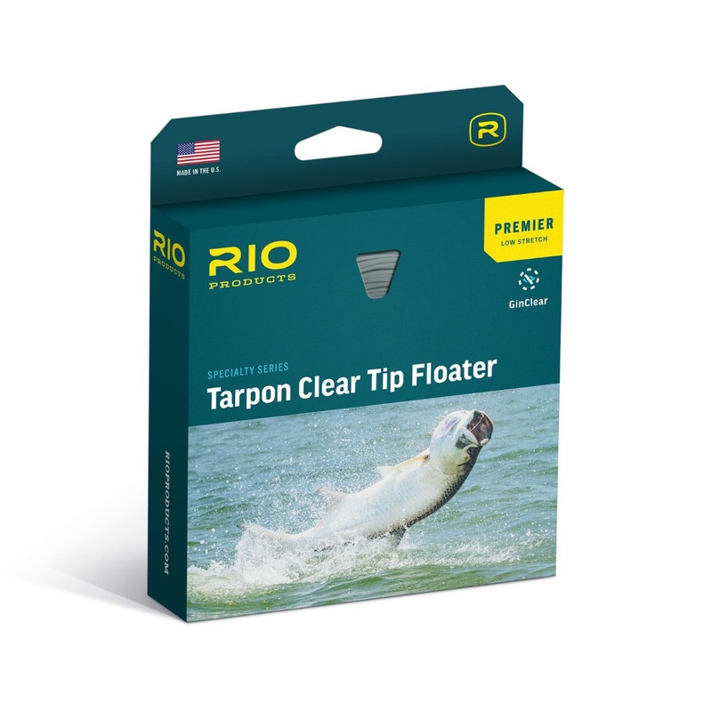 Rio Premier Tarpon Clear Tip Floating Fly Line WF10F Clear / Seafoam / Sand