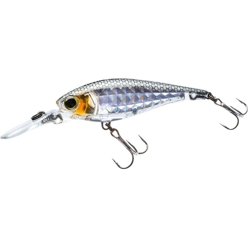 Yo-Zuri 3Dr-X Shad (Sp) 60mm 2 3/8″ Ghost Ayu