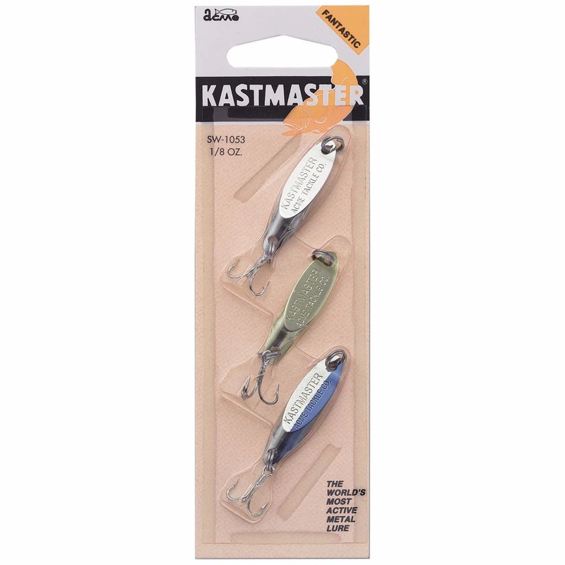 Acme Kastmaster Spoon 1/8 oz. 3-Piece Kit Metal