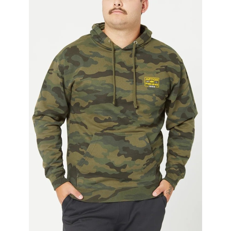Aftco Kingpin Camo Pullover Hoodie Medium
