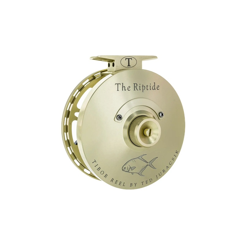 Tibor Riptide – Permit Fish Graphics Satin Gold 9/10/11