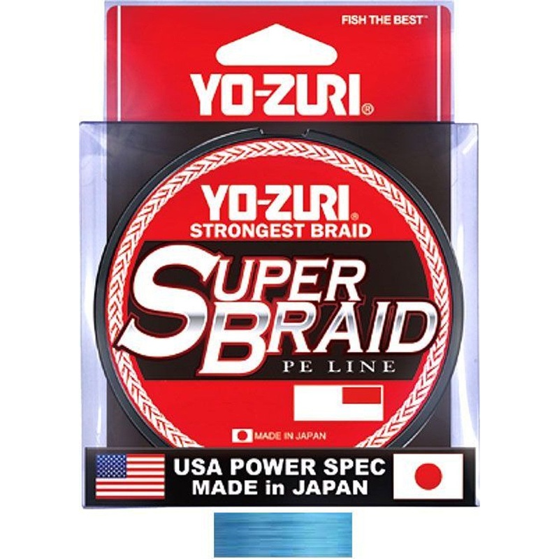Yo-Zuri SuperBraid Line 50lb 150yd Blue