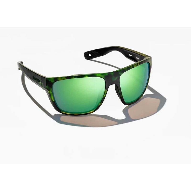 BAJIO LOS ROCAS Green Tort Matte Green Mirror Glass
