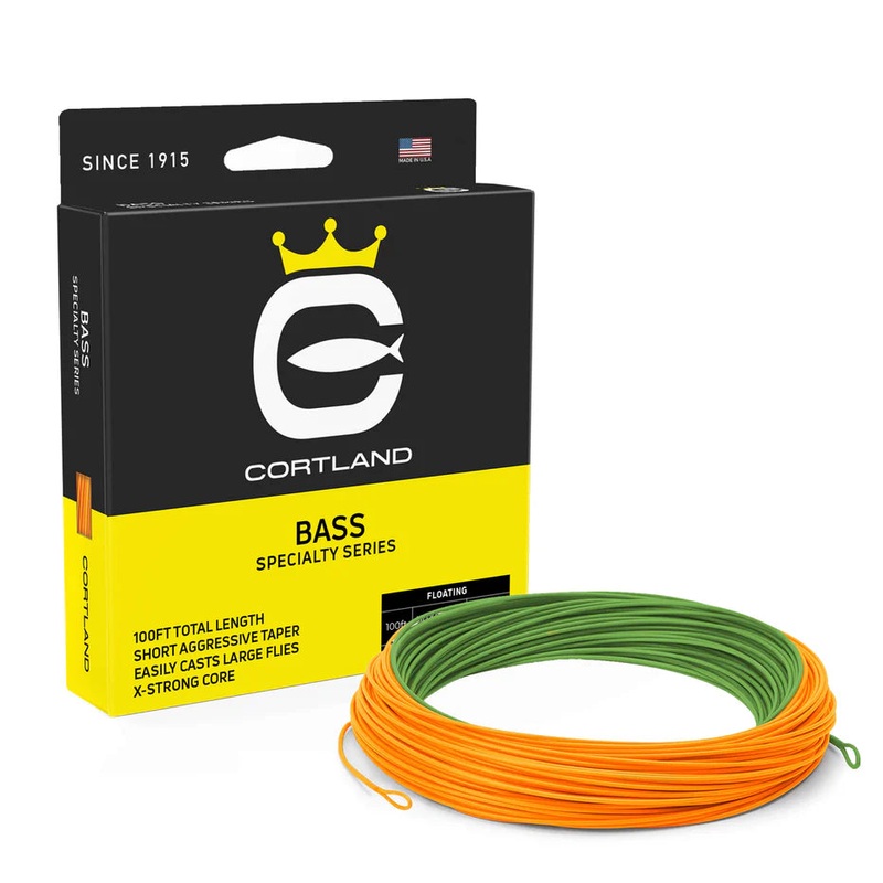 Cortland Bass WF5F Lilly Green / Hot Orange