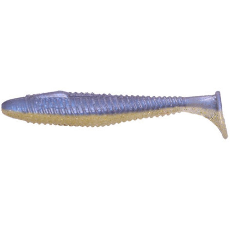 Geecrack Jack Master Paddle Tail Swimbait – 2.8 Inch Crystal Shad
