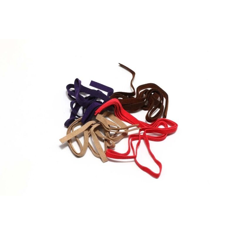 Leech Leather Strips Black