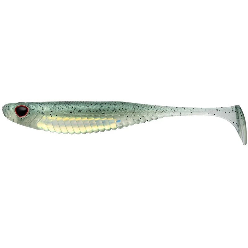 Nomad Design Freshwater Live-Ops Spectre Minnow w/Mirage-X Foil- 4 Inch Arkansas Shiner 4 inch – 5 pack