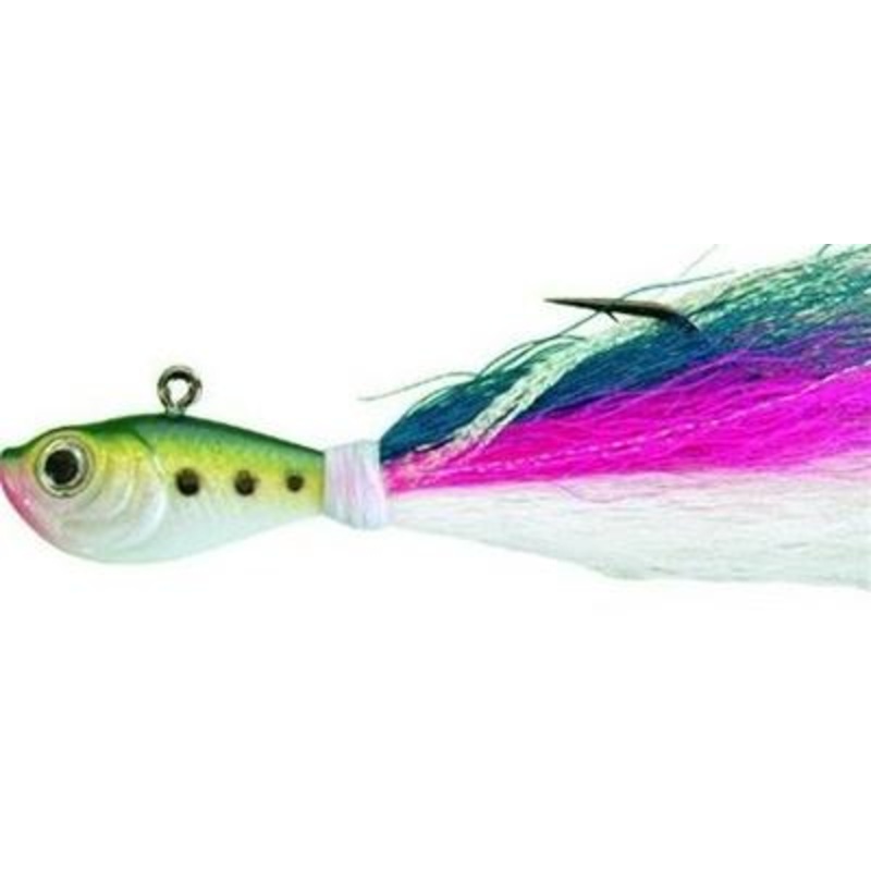 SPRO Bucktail Jig 3 oz. Blue Shad
