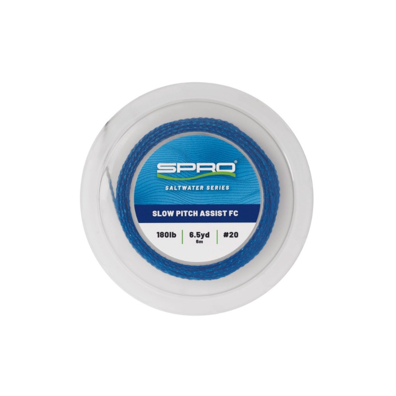 SPRO SLOW PITCH ASSIST METAL ATTRACT BLUE 140LB