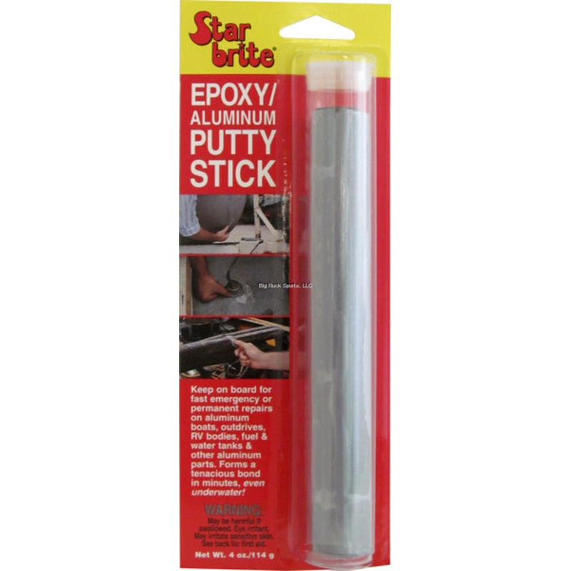 Star Brite Epoxy Aluminum Putty Stick 4oz