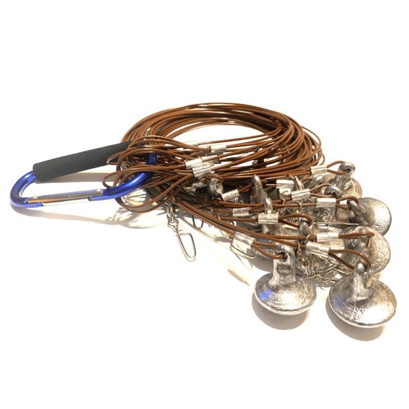 60″ Mushroom Weight Texas Rig Decoy Anchors 1 Dozen Black 4oz