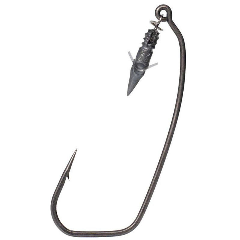 BKK Armor Point Weighted Permalock Hook 1/0 (1/32 & 1/16 Permalock Tungsten Nail Keepers)