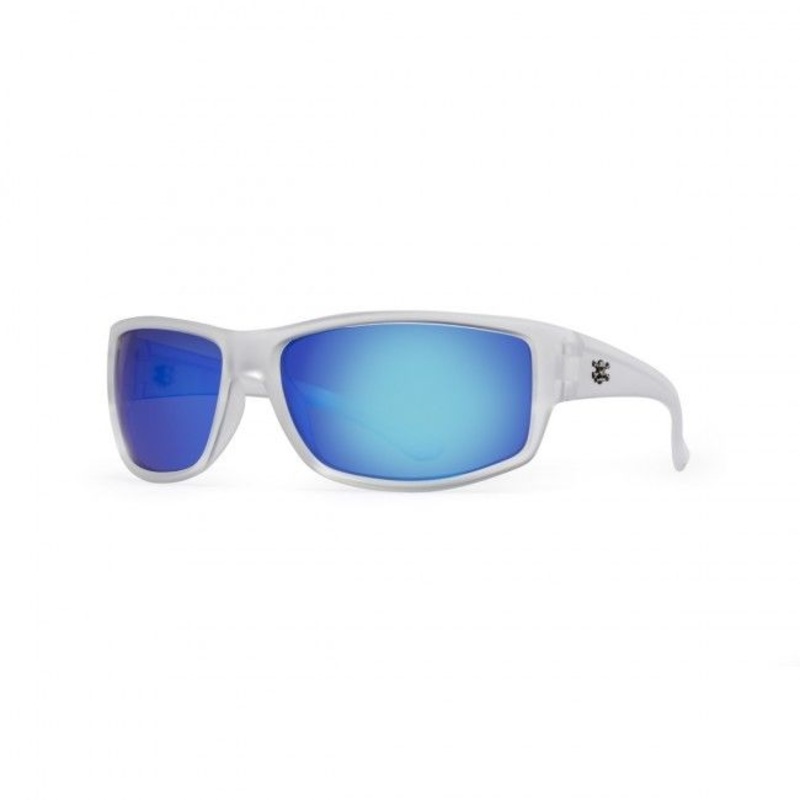 Calcutta Rip Polarized Sunglasses Crystal/Blue Mirror
