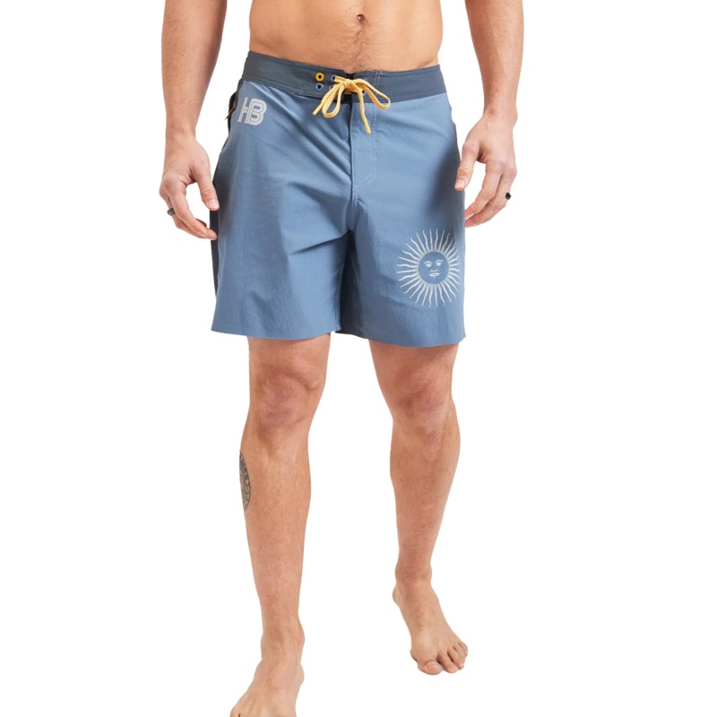 Howler Brothers Del Este Boardshorts Nacho Sol : Blue Mirage 30 Waist