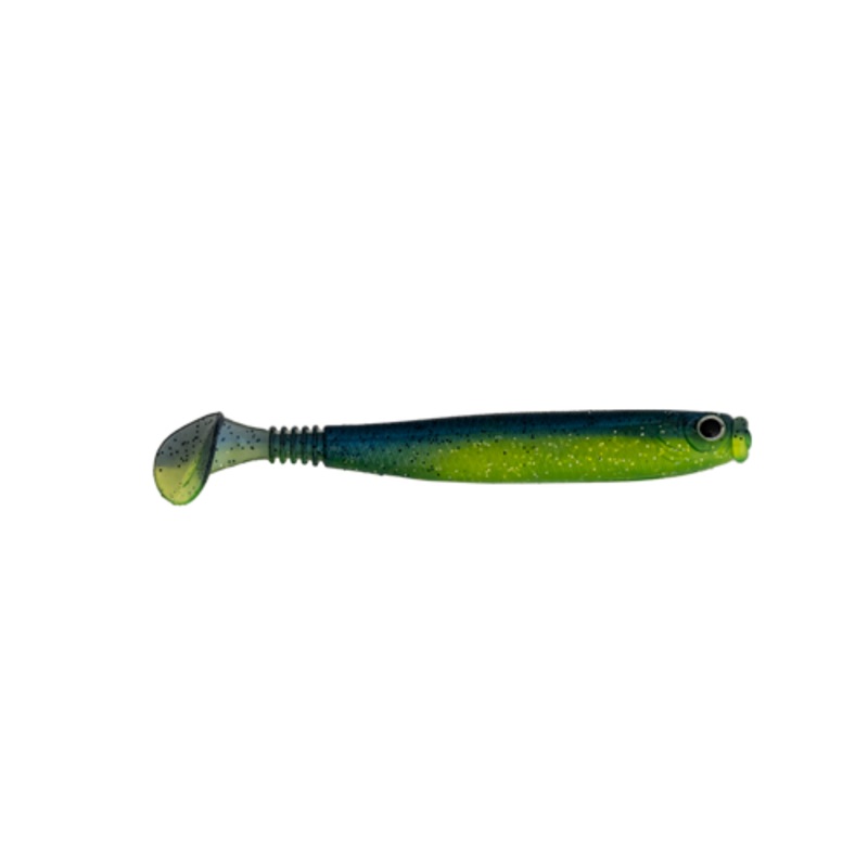 G-RATT BAITS THIN SWIM Chartreuse Blue