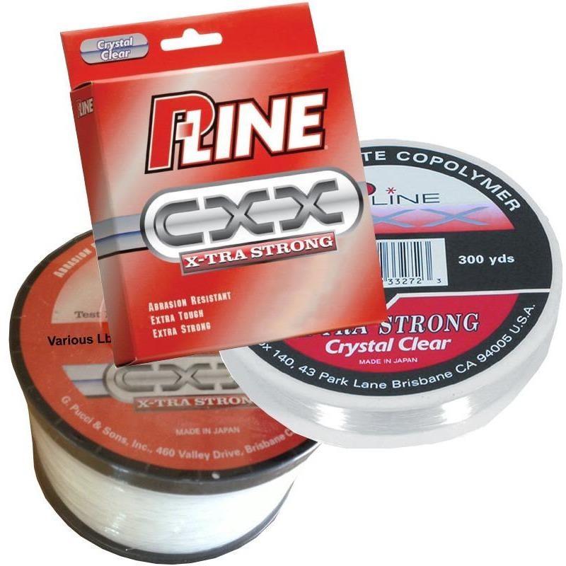 P-Line CXX Crystal Clear X-Tra Strong Fishing Line 4 pound – 300 yards