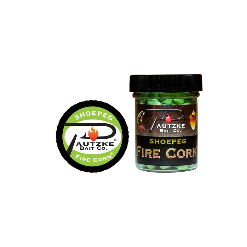 Pautzke Bait Co. Shoepeg Fire Corn 1.75 oz. Jar Chartreuse