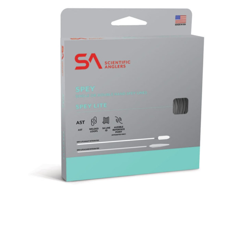 SA SPEY LITE SKAGIT INTEGRATED 180 GR SPEY LITE INTEGRATED HORIZON / BLACK / HORIZON