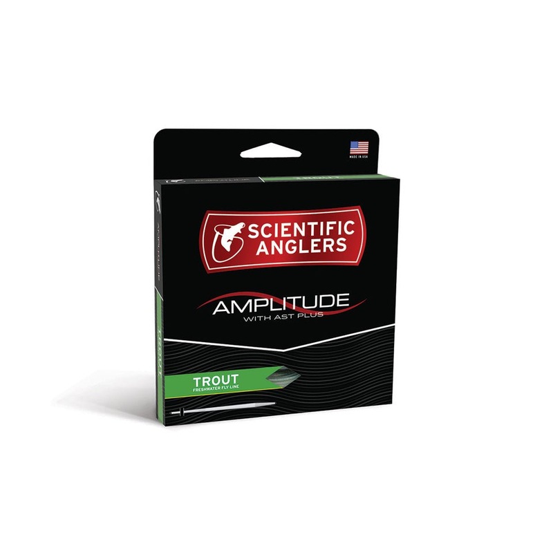 Scientific Anglers Amplitude Smooth Trout Fly Line WF-4-F Celestial Blue / Bamboo / Blue Heron