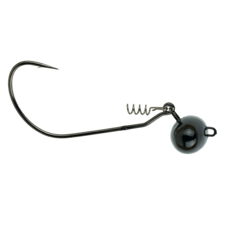 6TH SENSE CORE – X SWINGING JIG HEAD Black 1/2 oz 4/0 (2pk)