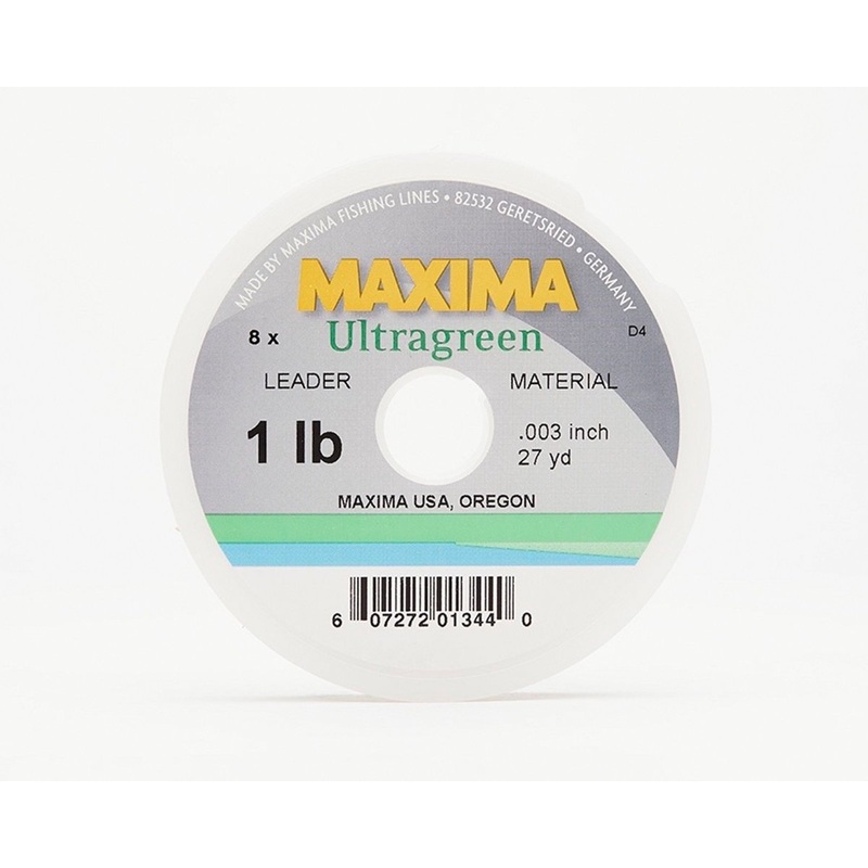 Maxima Ultragreen Fishing Line – Leader Wheel 1 Pound