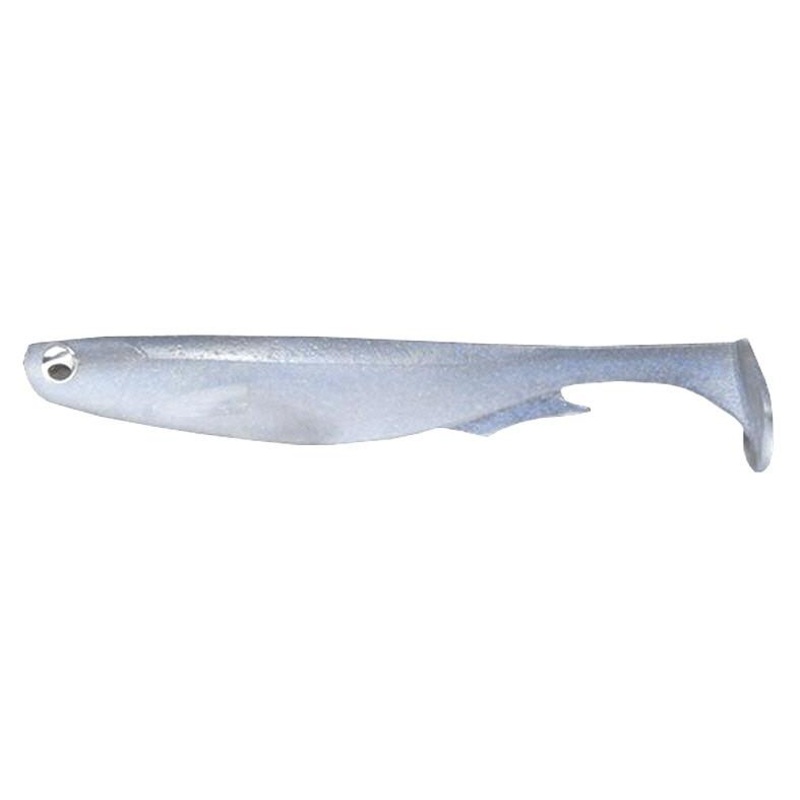 Megabass Spark Shad Swimbait 5 inch Paddle Tail Swimbait 5 pack Albino