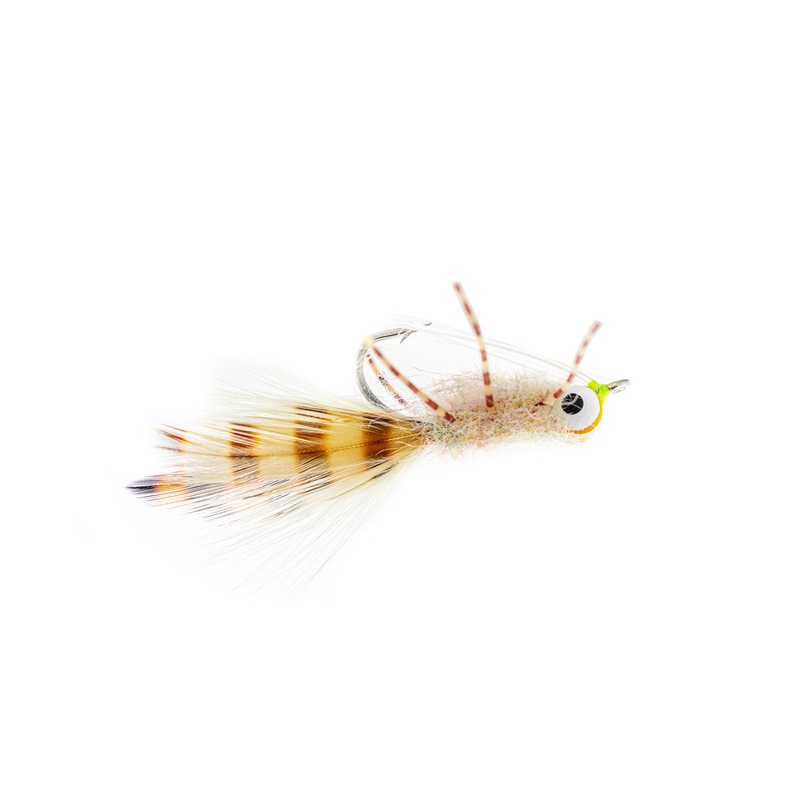 Montana Fly Company Crab Rangoon – Natural/Yellow Eyes (3-Pack) 4
