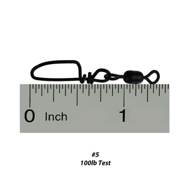 Picasso Lures Terminal Snap Swivels (25 Pk) #10 35lb Test