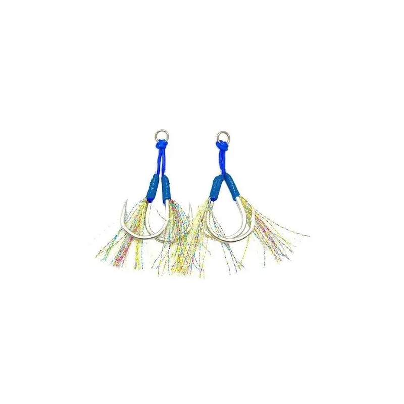 RUCK JIGS FEATHERED ASSIST HOOKS 4/0 (2pk)
