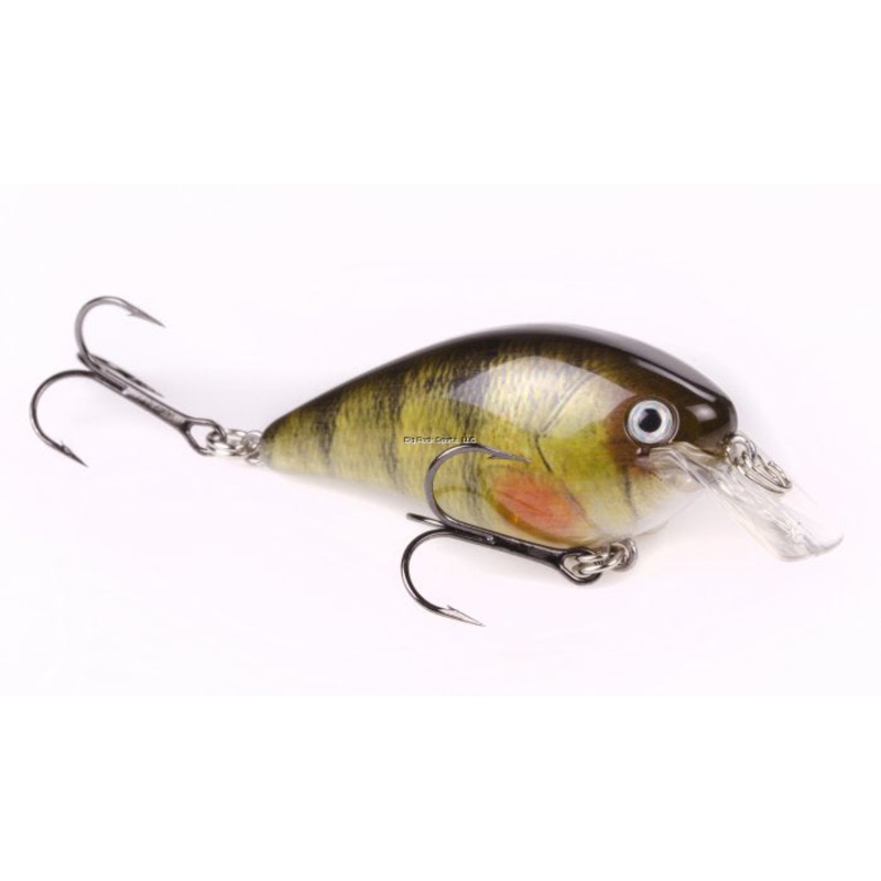 Strike King Pro Model KVD 1.5 Square Bill Silent Crankbait Yellow Perch