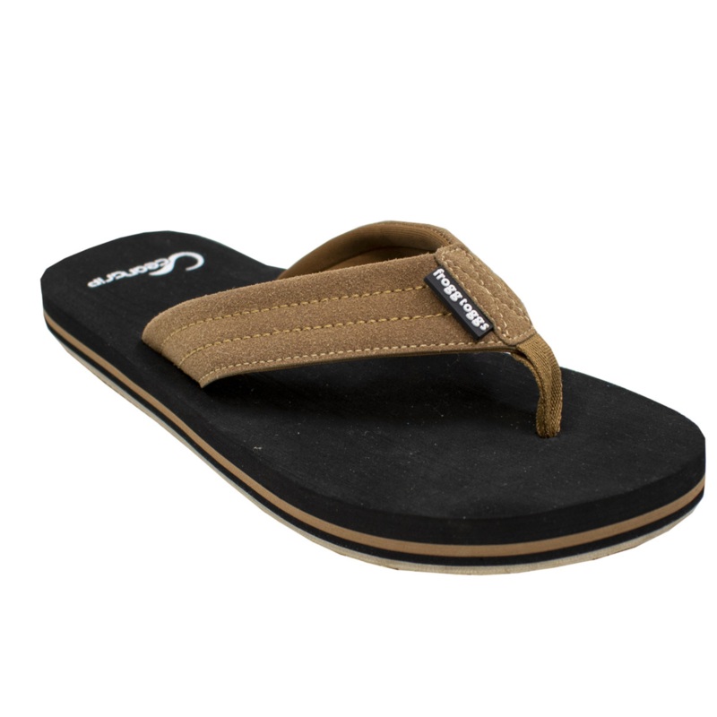 Frogg Toggs Men’s OceanGrip Angler Sandal, Black, Size 11