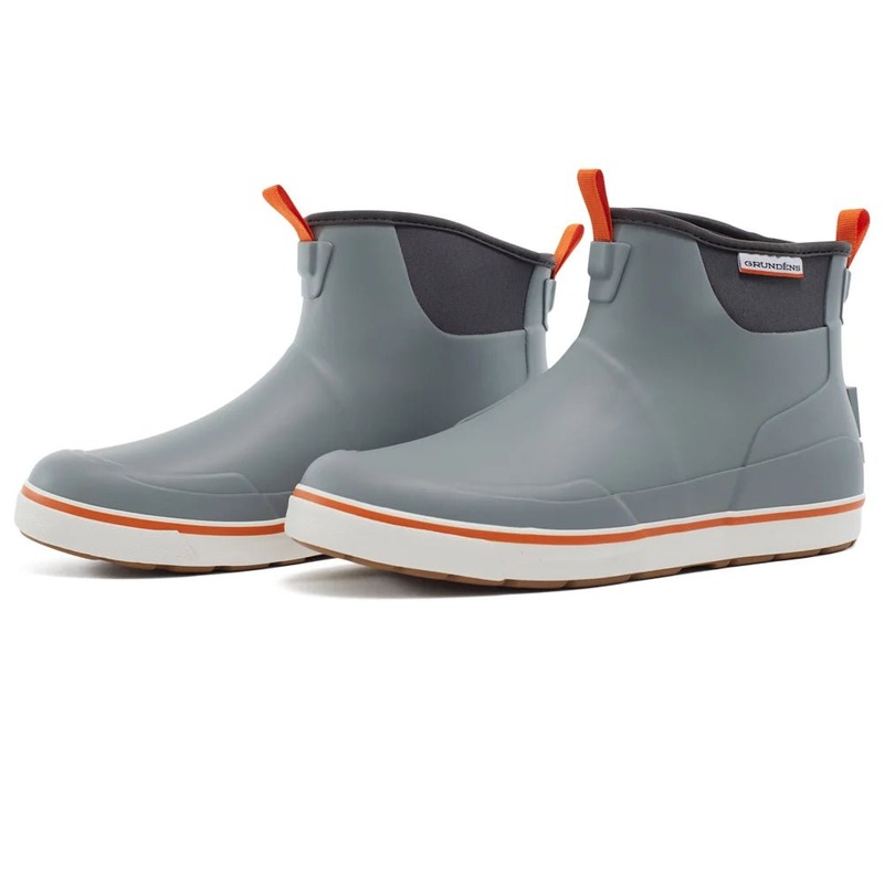 Grundens Men’s Deck-Boss Ankle Boot 13 White Squall