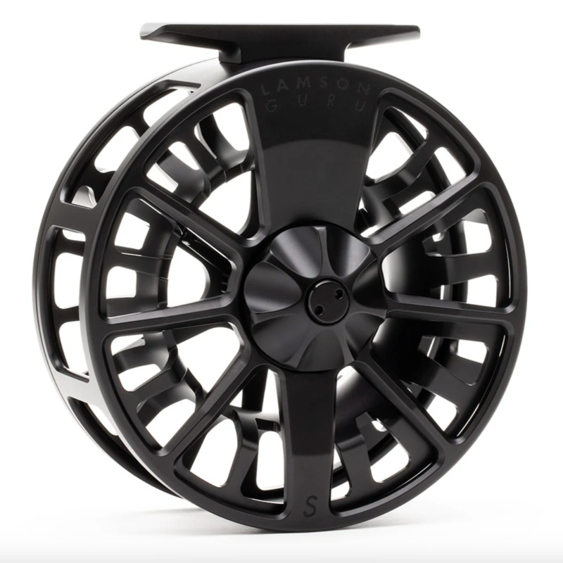 Lamson Guru S HD Fly Reel Blackout 5+