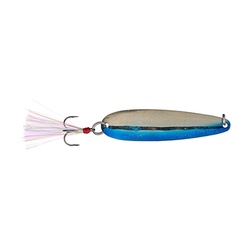Nichols Lures Lake Fork Flutter Spoon 4″ – 3/4oz Blue Shad