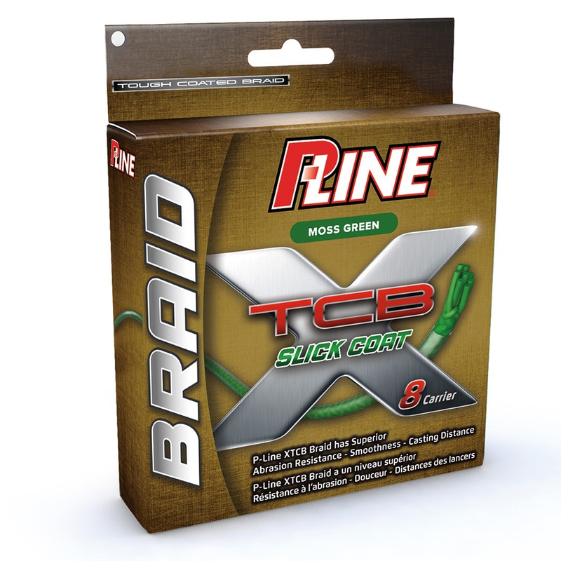 P-Line X-Braid 2500 Yard Bulk Spool Green Green 20 LB